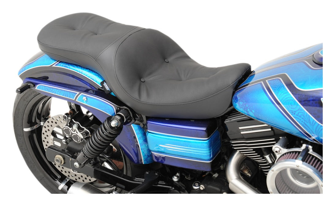  Drag Specialties Low-Profile Touring Seat For Harley Dyna 2006-2017