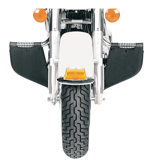  Drag Specialties Lowers For Lindby Highway Bars Harley Softail2000-2017 Black / Plain [Open Box]