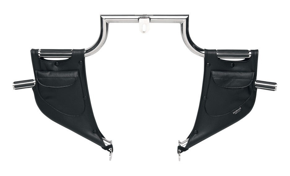  Drag Specialties Lowers For Lindby Highway Bars Harley Softail2000-2017 Black / Plain [Open Box]