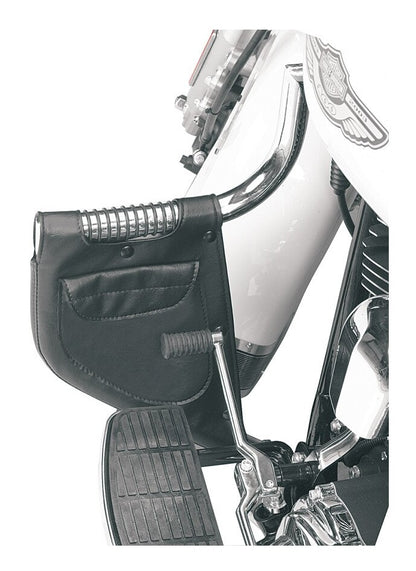  Drag Specialties Lowers For Lindby Highway Bars Harley Softail2000-2017 Black / Plain [Open Box]