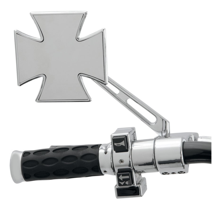  Drag Specialties Maltese Cross Mirror