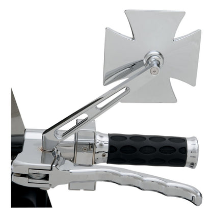  Drag Specialties Maltese Cross Mirror