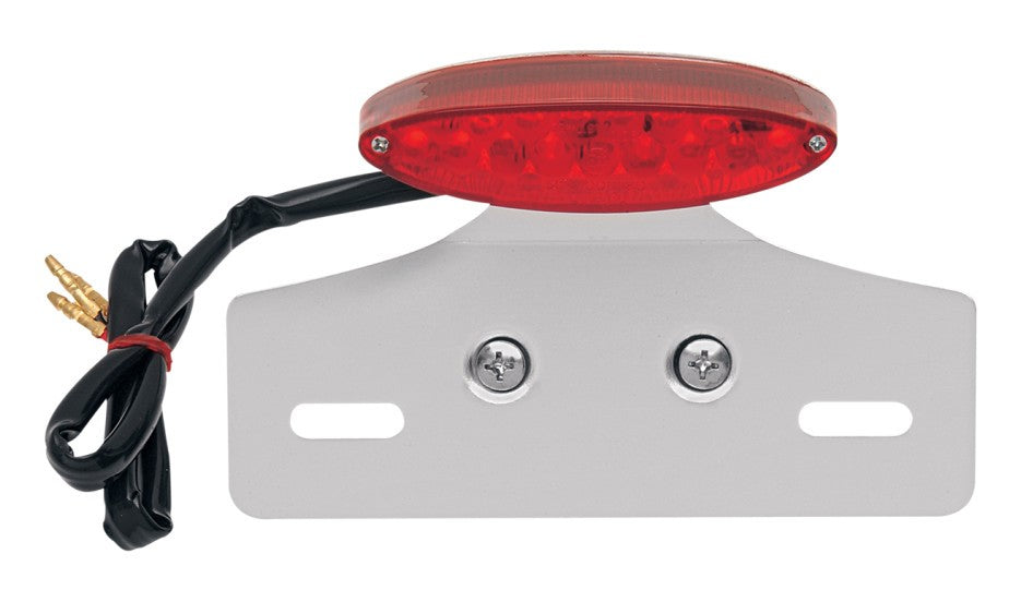  Drag Specialties Mini LED Cat Eye Taillight With License Plate Mount