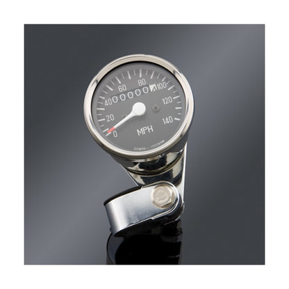  Drag Specialties 2.4" Mini Mechanical Speedometer