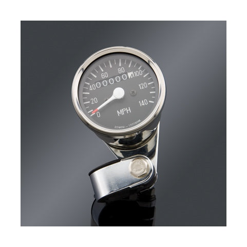  Drag Specialties 2.4" Mini Mechanical Speedometer