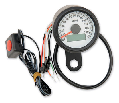  Drag Specialties Programmable 1.87" Electronic Speedometer