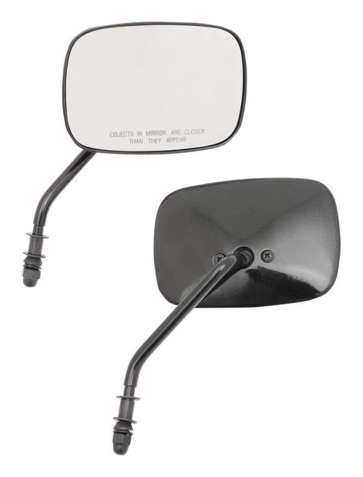  Drag Specialties Rectangle OEM StyleMirrors For Harley