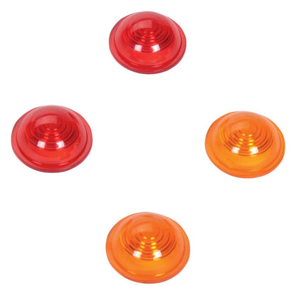  Drag Specialties Replacement 1 1/2" Lenses For Marker Lights