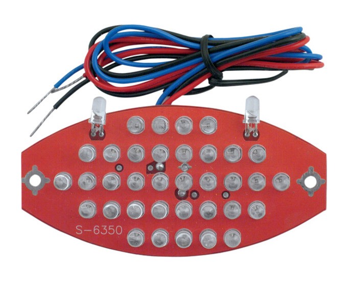  Drag Specialties Replacement Cat-Eye LED Board For License Plate Taillight Mount