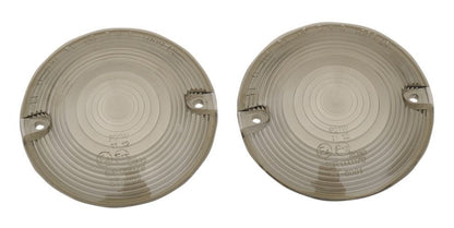  Drag Specialties Flat Style Turn Signal Lenses For Harley 1986-2023