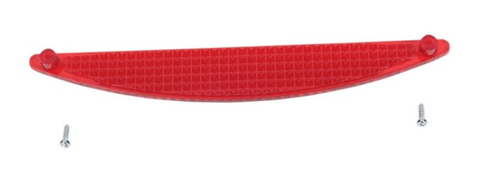  Drag Specialties Replacement Half Moon Light Lens For License Plate Taillight Mount