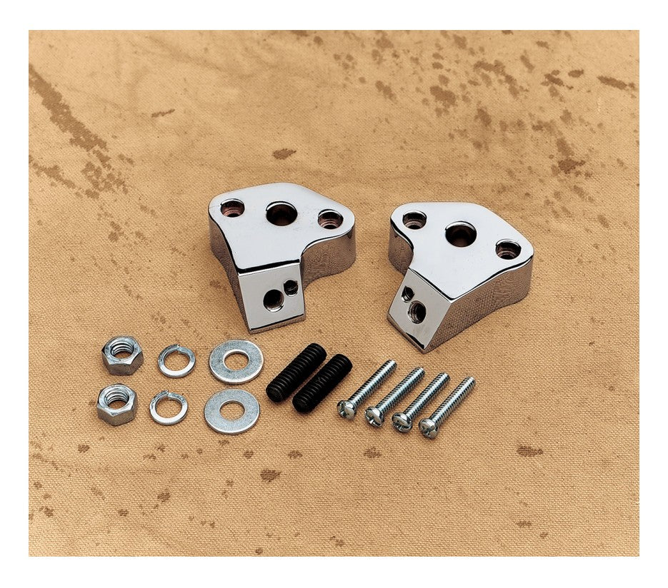  Drag Specialties Shortie Rear Turn Signal Mounting Brackets For Harley FL1985-2017