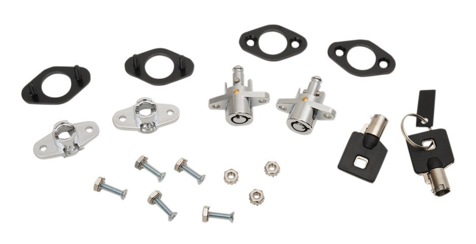  Drag Specialties Soft-Sided Saddlebag Lock Kit For Harley