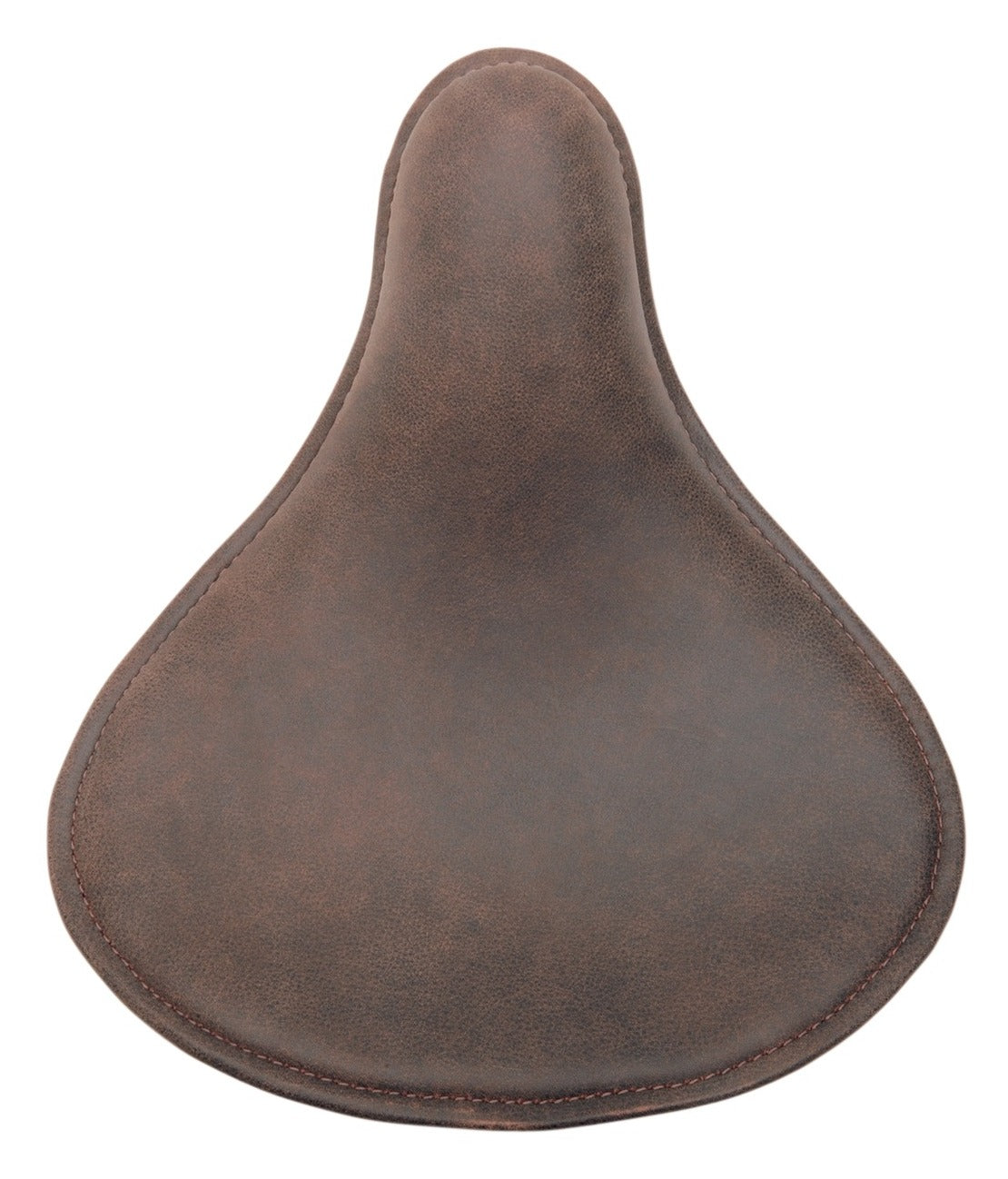  Drag Specialties Spring Solo Seat Brown / Distressed Leather / Small / Low Profile / 13" X 10" [Open Box]