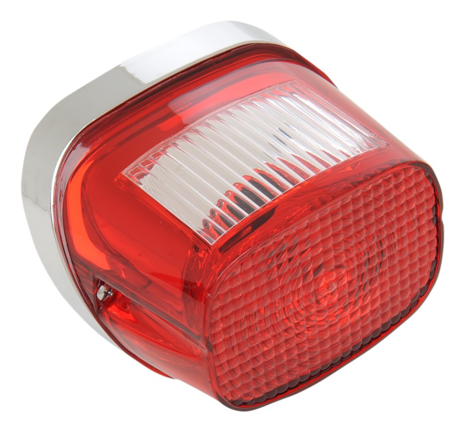  Drag Specialties Square Back Taillight Assembly For Harley