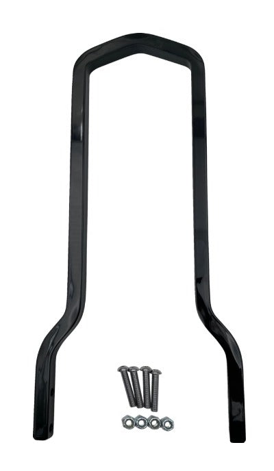  Drag Specialties Square Sissy Bar For Harley Dyna / Sportster 2002-2022 13" / Black [Previously Installed]
