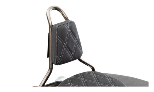  Drag Specialties Tapered Backrest Pad For Round Sissy Bar