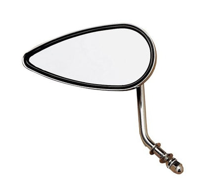  Drag Specialties Teardrop Mirror Left Side / Chrome [Open Box]