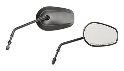  Drag Specialties Teardrop OEM Style Mirrors For Harley