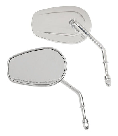  Drag Specialties Teardrop OEM Style Mirrors For Harley