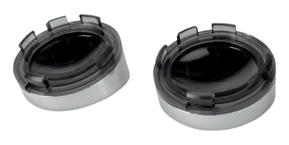  Drag Specialties Visor Style Deuce Turn Signal Lenses For Harley 2000-2018