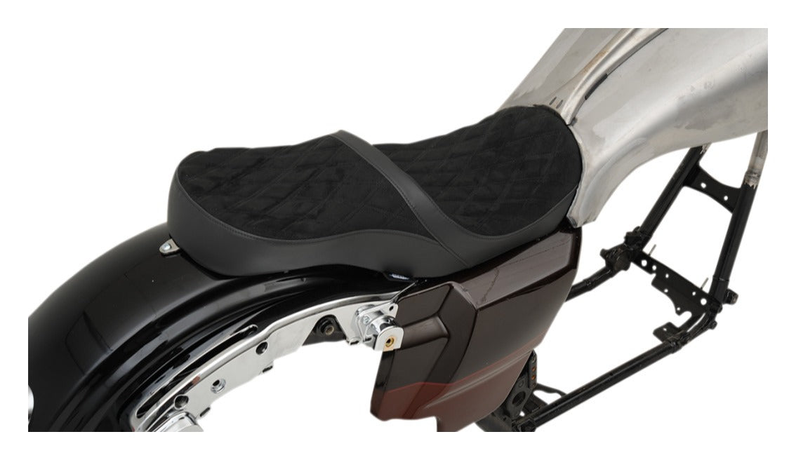  Drag Specialties Yaffe 6 Gallon / Low Profile Touring Seat For Harley Touring 2008-2025