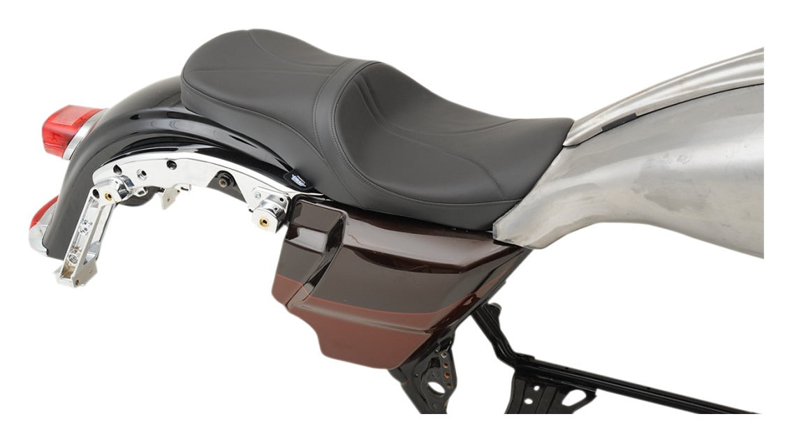  Drag Specialties Yaffe 6 Gallon / Low Profile Touring Seat For Harley Touring 2008-2025