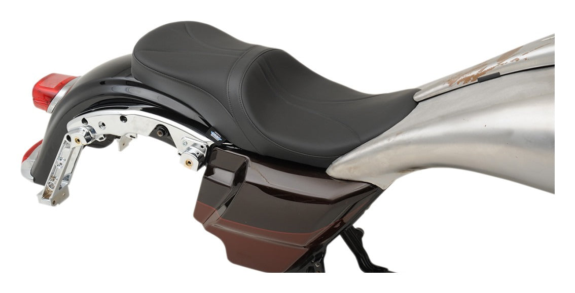  Drag Specialties Yaffe Razorback / Low Profile Touring Seat For Harley Touring 2010-2025