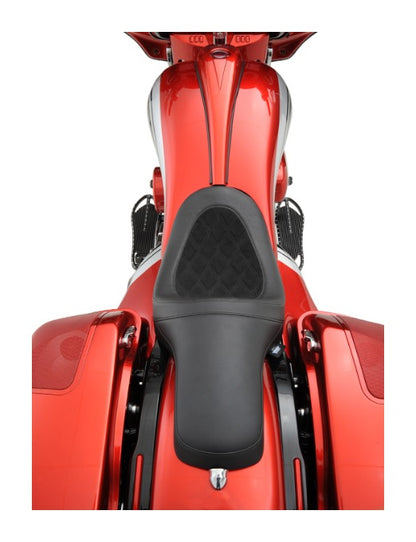  Drag Specialties Yaffe Razorback / Predator Seat For Harley Touring 2010-2025